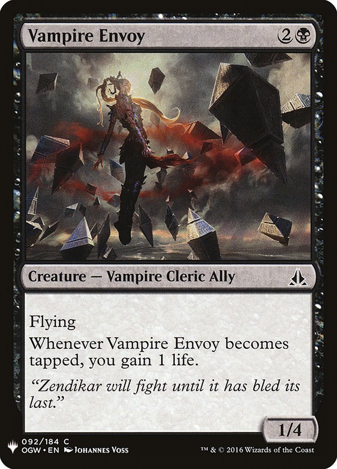 Vampire Envoy [Mystery Booster] | Game Master's Emporium (The New GME)