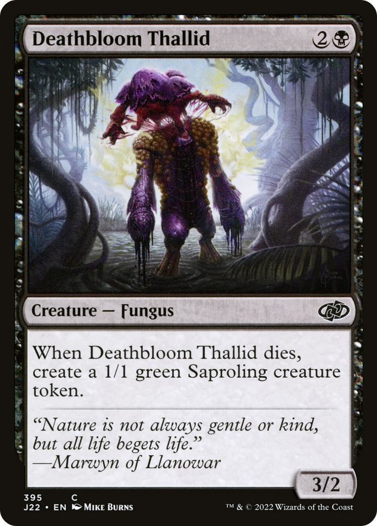 Deathbloom Thallid [Jumpstart 2022] | Game Master's Emporium (The New GME)