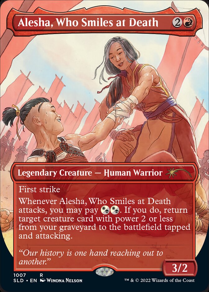 Alesha, Who Smiles at Death [Secret Lair Drop Series] | Game Master's Emporium (The New GME)