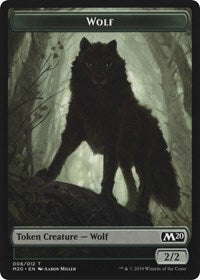 Zombie // Wolf Double-Sided Token [Game Night 2019 Tokens] | Game Master's Emporium (The New GME)