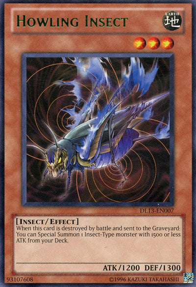 Howling Insect (Green) [DL13-EN007] Rare | Game Master's Emporium (The New GME)