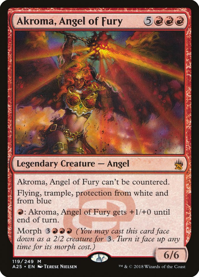 Akroma, Angel of Fury [Masters 25] | Game Master's Emporium (The New GME)