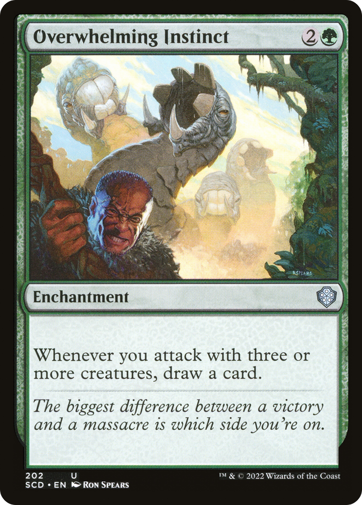 Overwhelming Instinct [Starter Commander Decks] | Game Master's Emporium (The New GME)