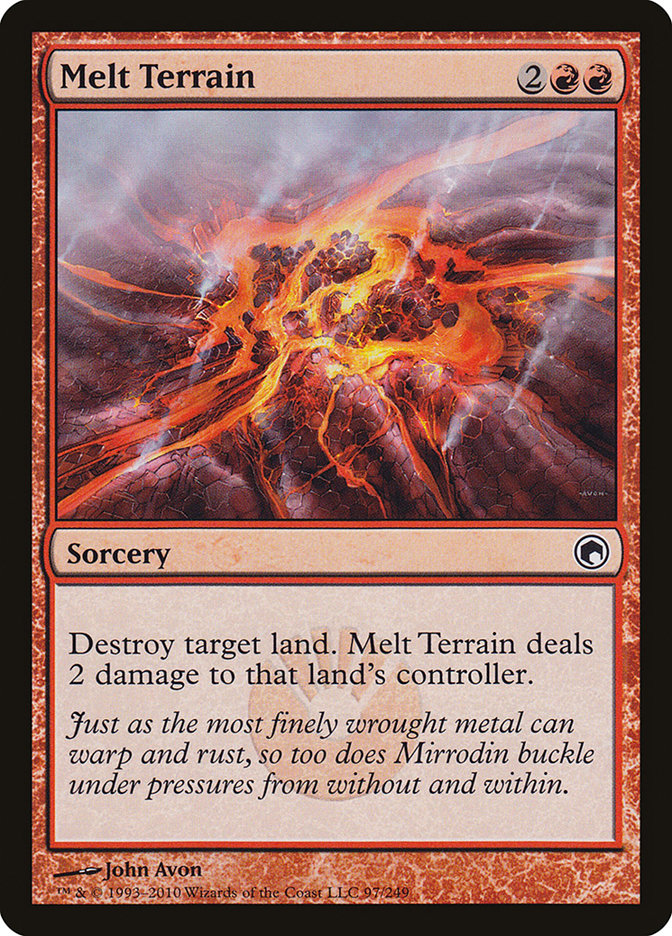 Melt Terrain [Scars of Mirrodin] | Game Master's Emporium (The New GME)