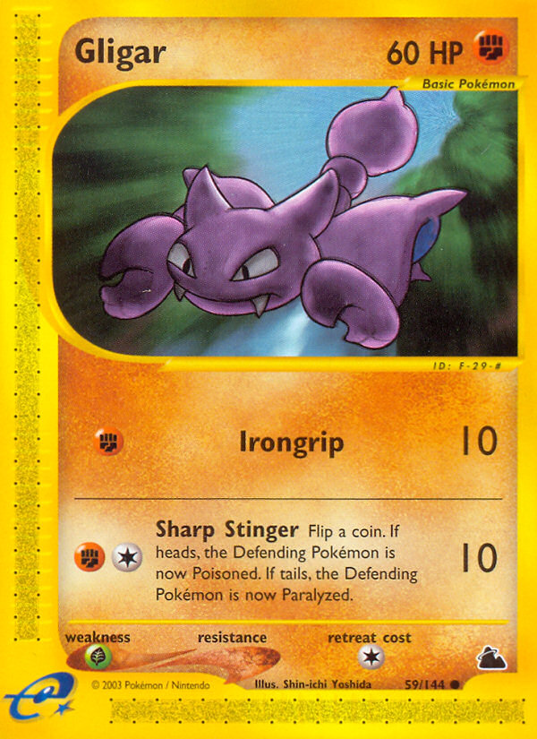 Gligar (59/144) [Skyridge] | Game Master's Emporium (The New GME)