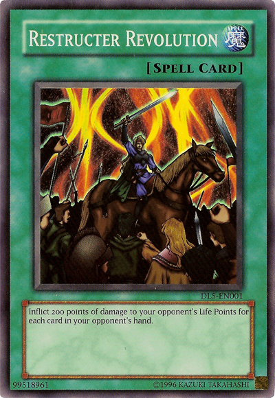 Restructer Revolution [DL5-EN001] Super Rare | Game Master's Emporium (The New GME)