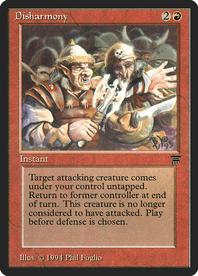 Disharmony [Legends] | Game Master's Emporium (The New GME)