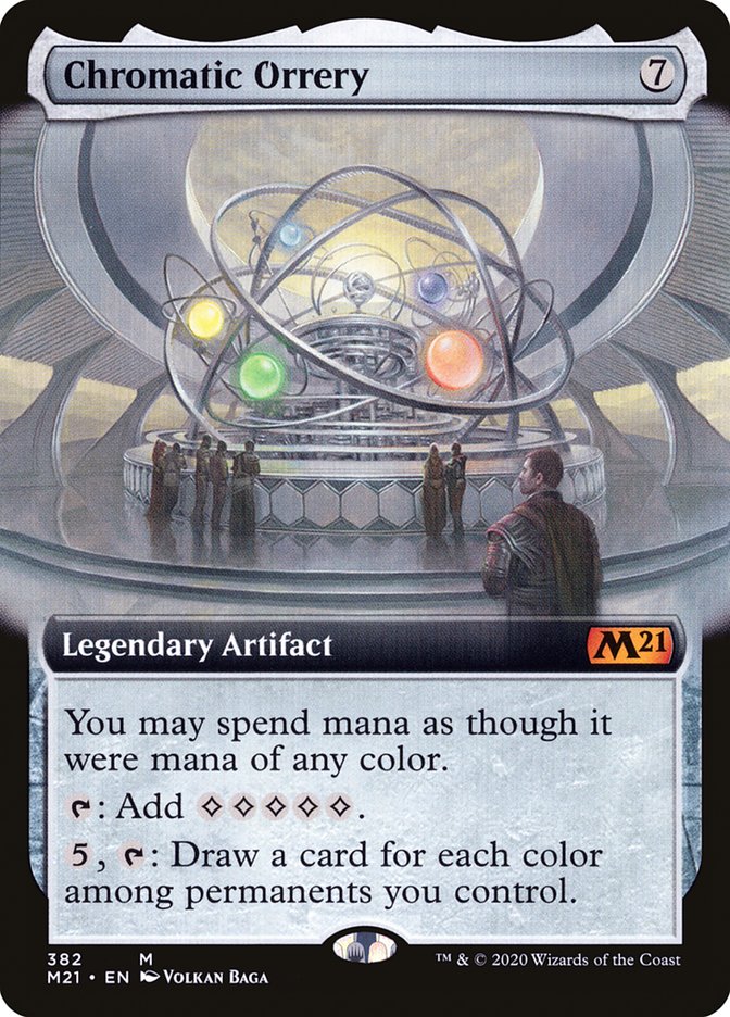 Chromatic Orrery (Extended Art) [Core Set 2021] | Game Master's Emporium (The New GME)