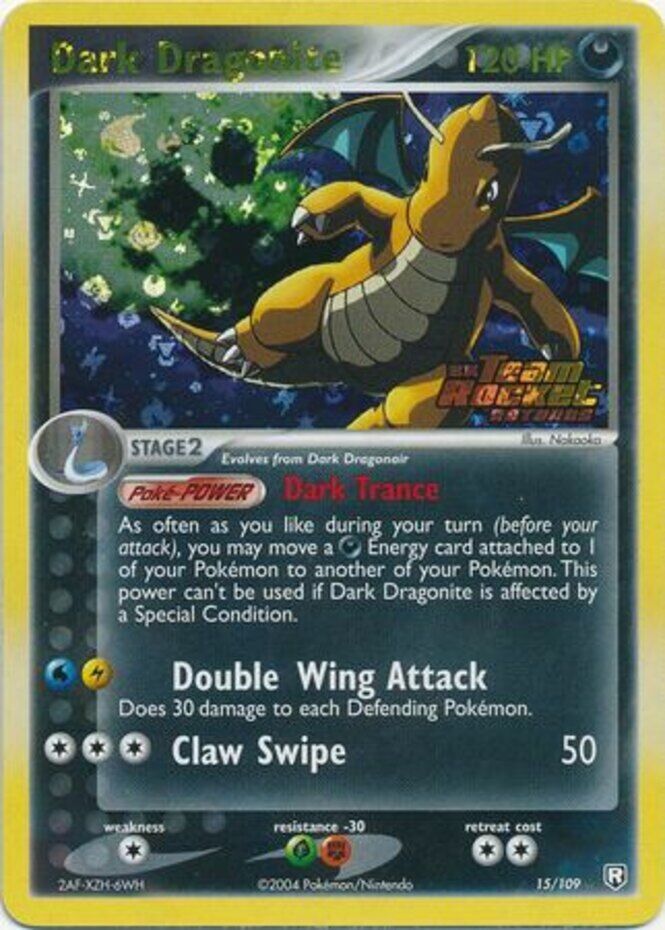 Dark Dragonite (15/109) (Stamped) [EX: Team Rocket Returns] | Game Master's Emporium (The New GME)