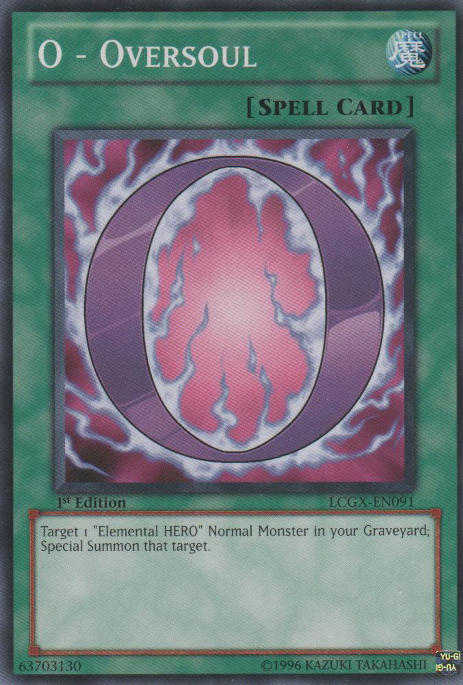 O - Oversoul [LCGX-EN091] Common | Game Master's Emporium (The New GME)