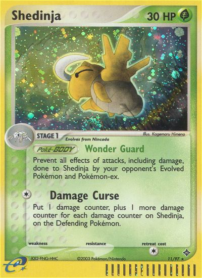 Shedinja (11/97) [EX: Dragon] | Game Master's Emporium (The New GME)