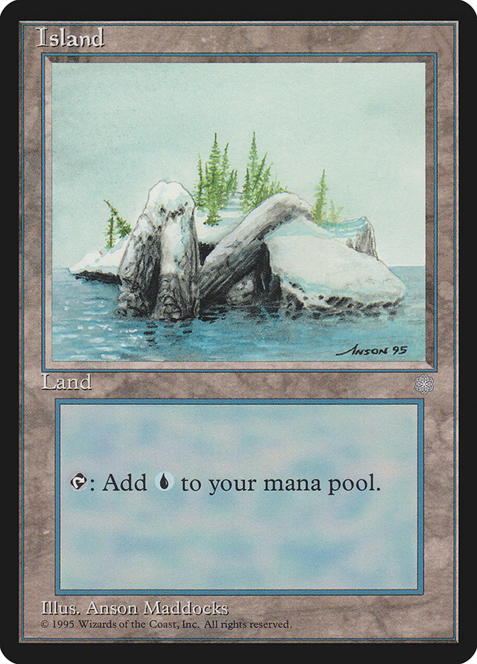 Island (Signature on Right) [Ice Age] | Game Master's Emporium (The New GME)