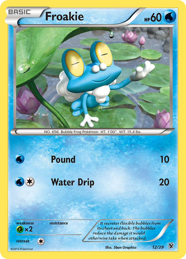 Froakie (12/39) [XY: Kalos Starter Set] | Game Master's Emporium (The New GME)