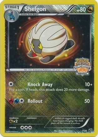 Shelgon (7/20) (Regional Championship) [Black & White: Dragon Vault] | Game Master's Emporium (The New GME)