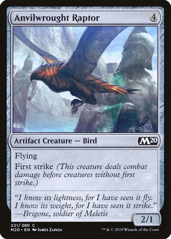 Anvilwrought Raptor [Core Set 2020] | Game Master's Emporium (The New GME)