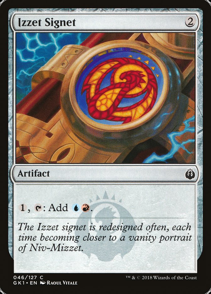 Izzet Signet [Guilds of Ravnica Guild Kit] | Game Master's Emporium (The New GME)