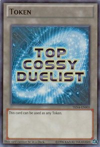 Top Ranked COSSY Duelist Token (Blue) [TKN4-EN005] Ultra Rare | Game Master's Emporium (The New GME)