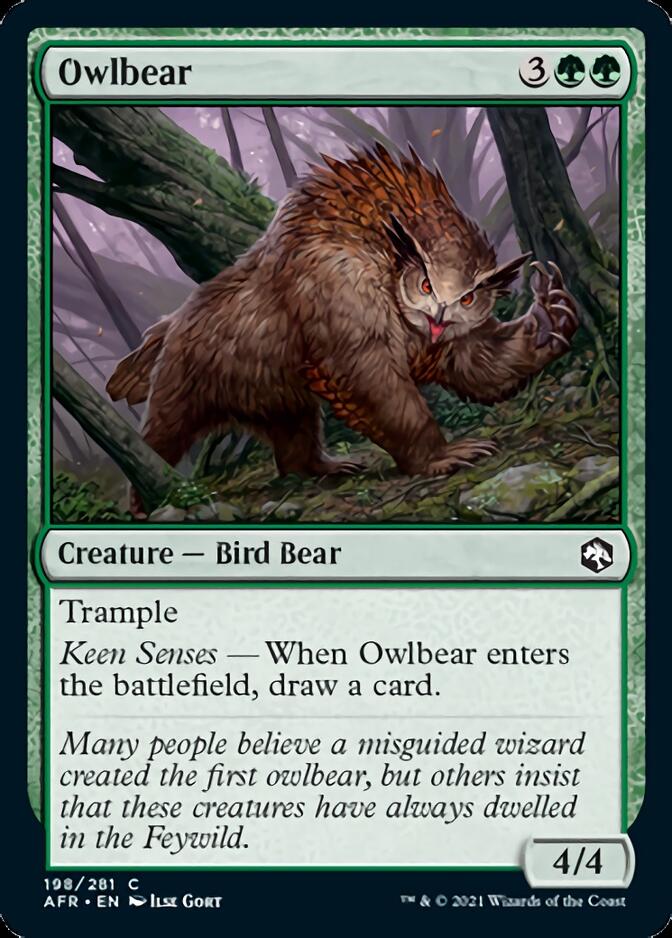 Owlbear [Dungeons & Dragons: Adventures in the Forgotten Realms] | Game Master's Emporium (The New GME)