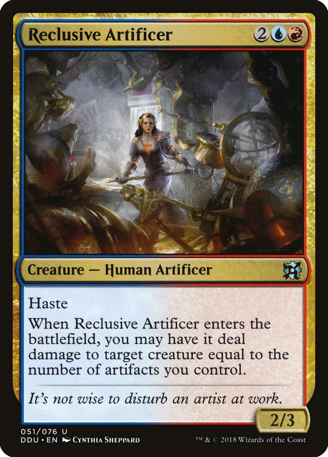 Reclusive Artificer [Duel Decks: Elves vs. Inventors] | Game Master's Emporium (The New GME)