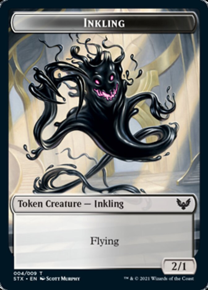 Inkling Token [Strixhaven: School of Mages Tokens] | Game Master's Emporium (The New GME)