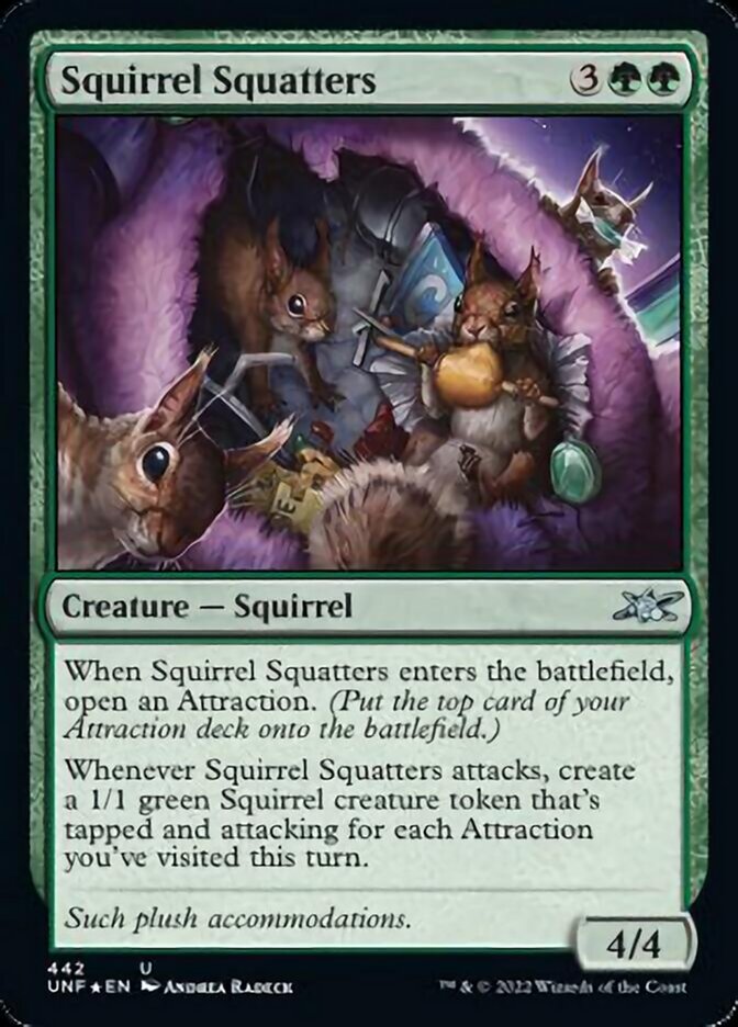 Squirrel Squatters (Galaxy Foil) [Unfinity] | Game Master's Emporium (The New GME)