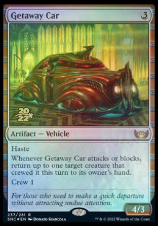 Getaway Car [Streets of New Capenna Prerelease Promos] | Game Master's Emporium (The New GME)