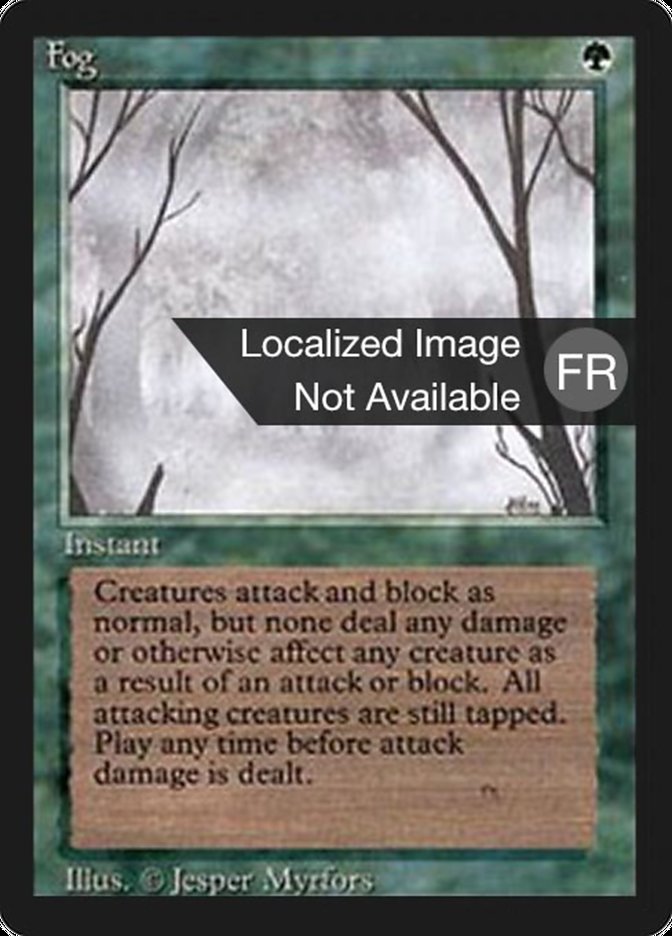 Fog [Foreign Black Border] | Game Master's Emporium (The New GME)