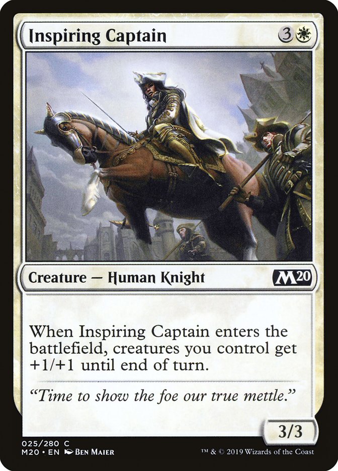 Inspiring Captain [Core Set 2020] | Game Master's Emporium (The New GME)