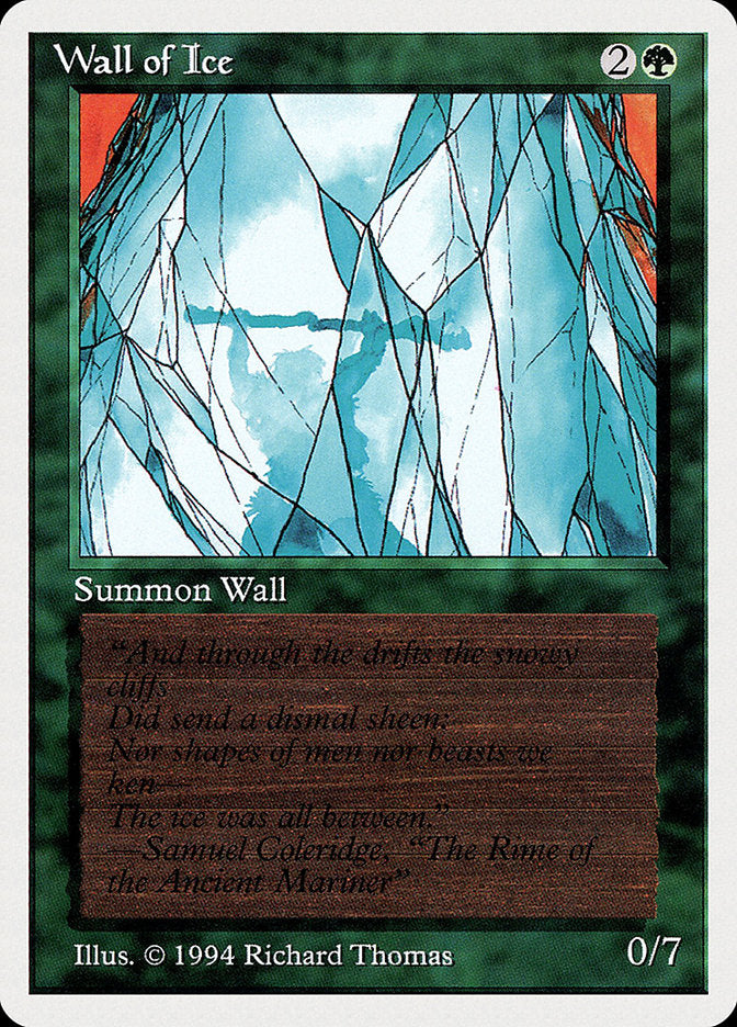 Wall of Ice [Summer Magic / Edgar] | Game Master's Emporium (The New GME)