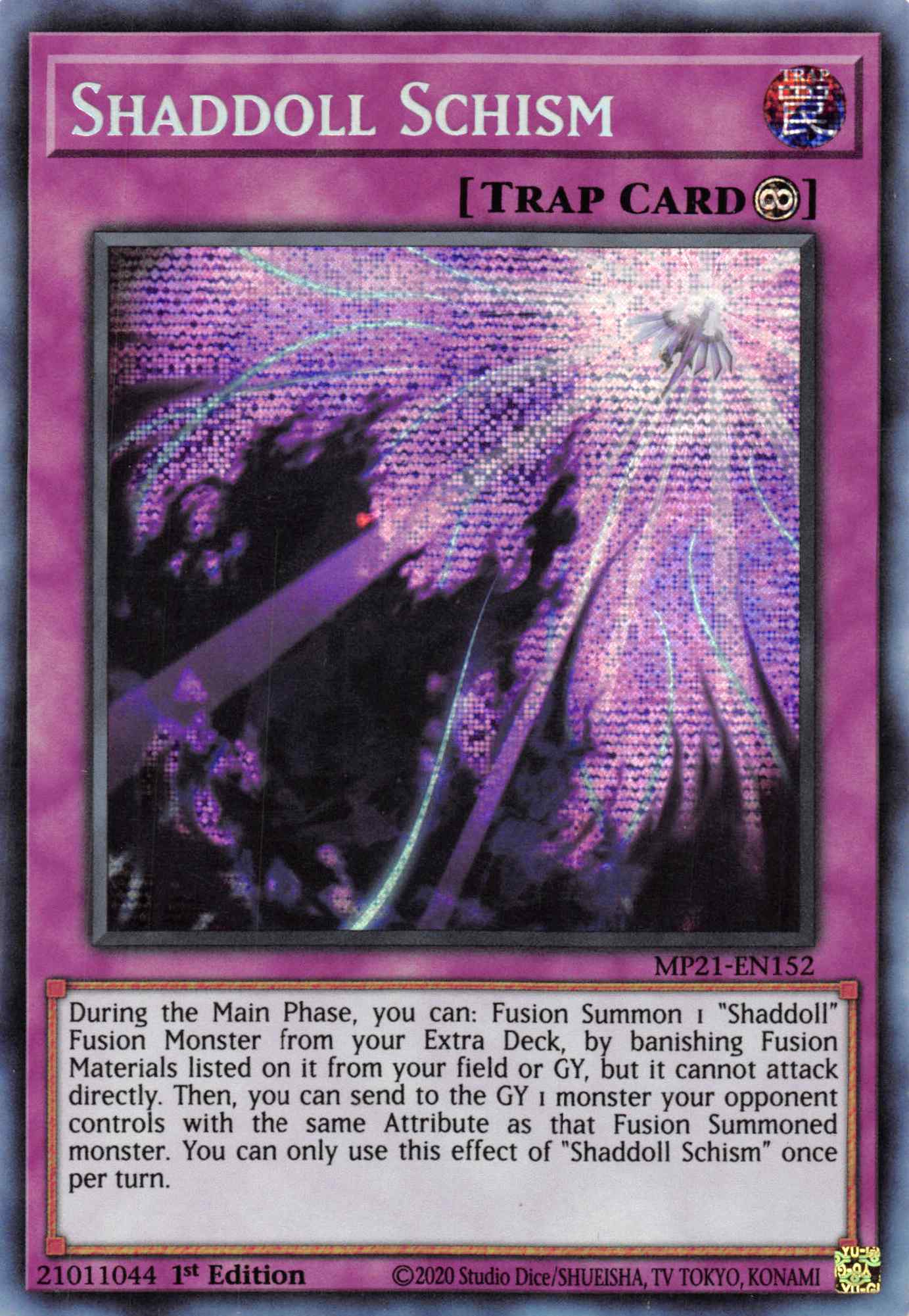 Shaddoll Schism [MP21-EN152] Prismatic Secret Rare | Game Master's Emporium (The New GME)