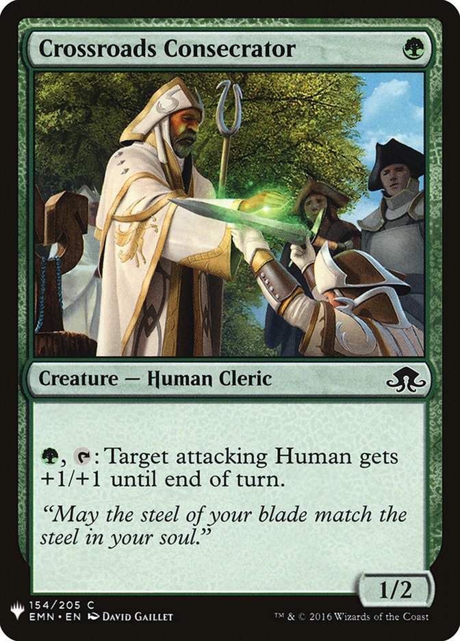 Crossroads Consecrator [Mystery Booster] | Game Master's Emporium (The New GME)