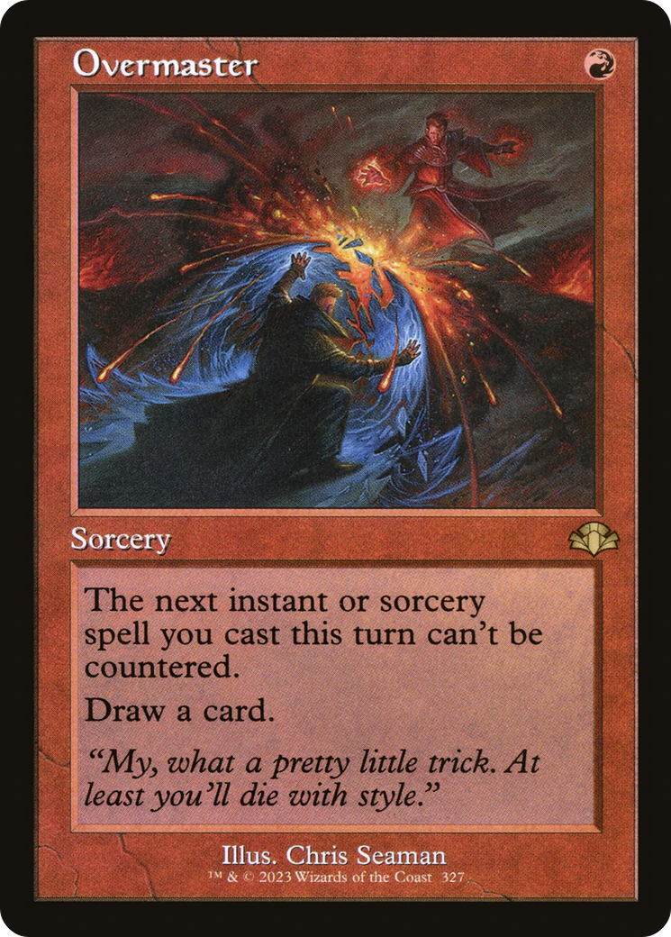 Overmaster (Retro) [Dominaria Remastered] | Game Master's Emporium (The New GME)