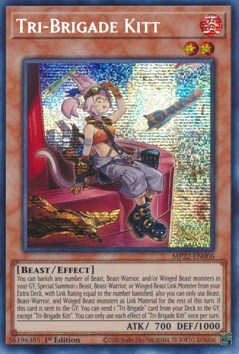 Tri-Brigade Kitt [MP22-EN006] Prismatic Secret Rare | Game Master's Emporium (The New GME)