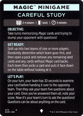 Careful Study (Magic Minigame) [Kaldheim Minigame] | Game Master's Emporium (The New GME)