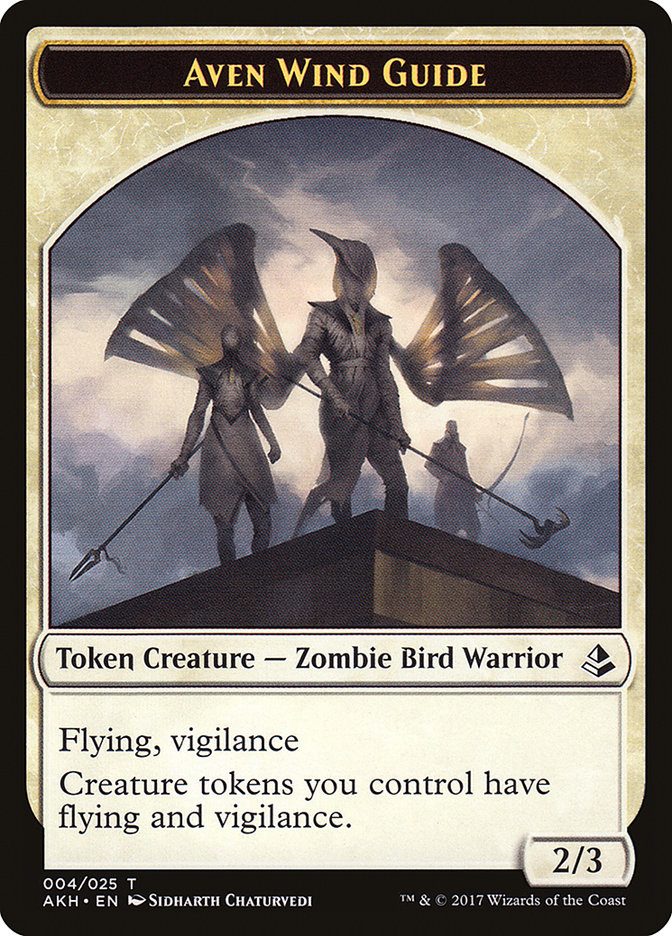 Aven Wind Guide Token [Amonkhet Tokens] | Game Master's Emporium (The New GME)