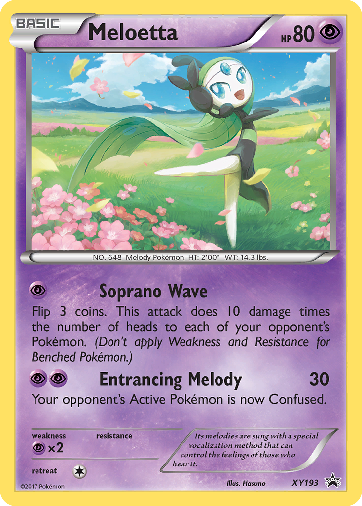 Meloetta (XY193) [XY: Black Star Promos] | Game Master's Emporium (The New GME)