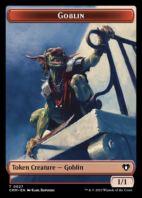 Eldrazi Scion // Goblin Double-Sided Token [Commander Masters Tokens] | Game Master's Emporium (The New GME)