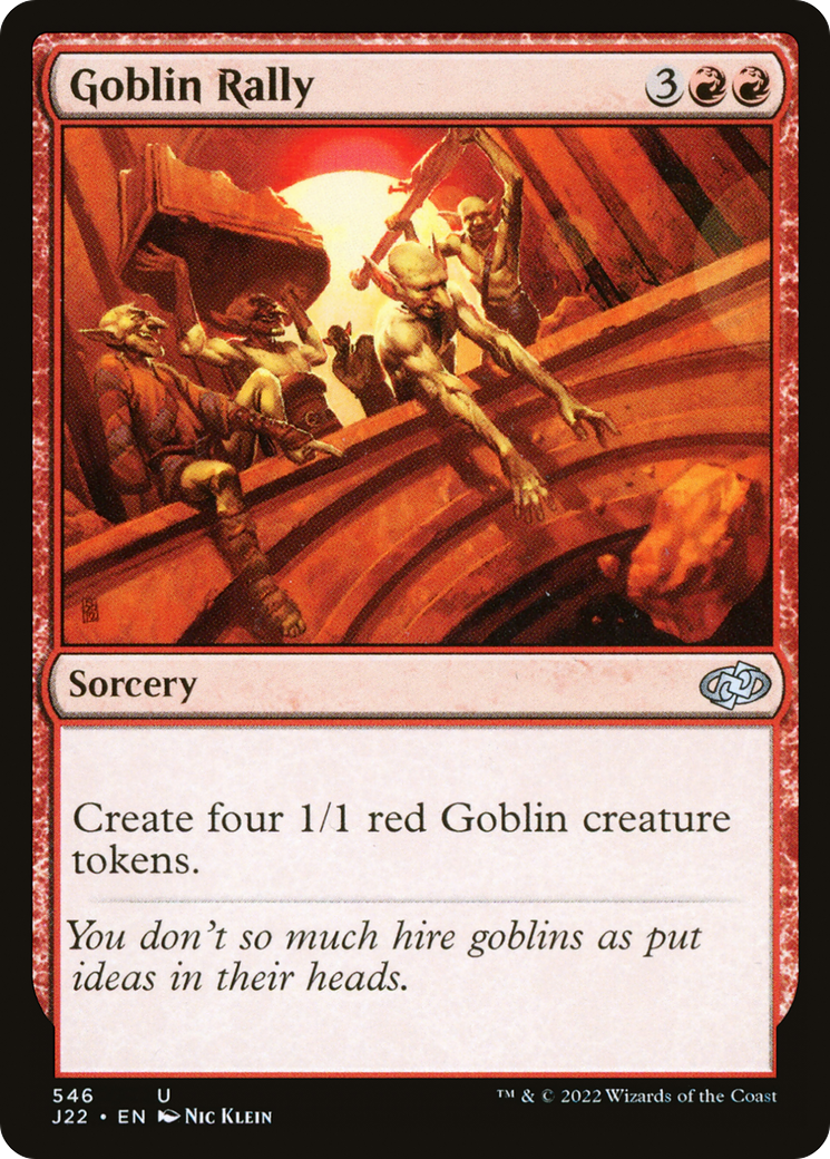 Goblin Rally [Jumpstart 2022] | Game Master's Emporium (The New GME)