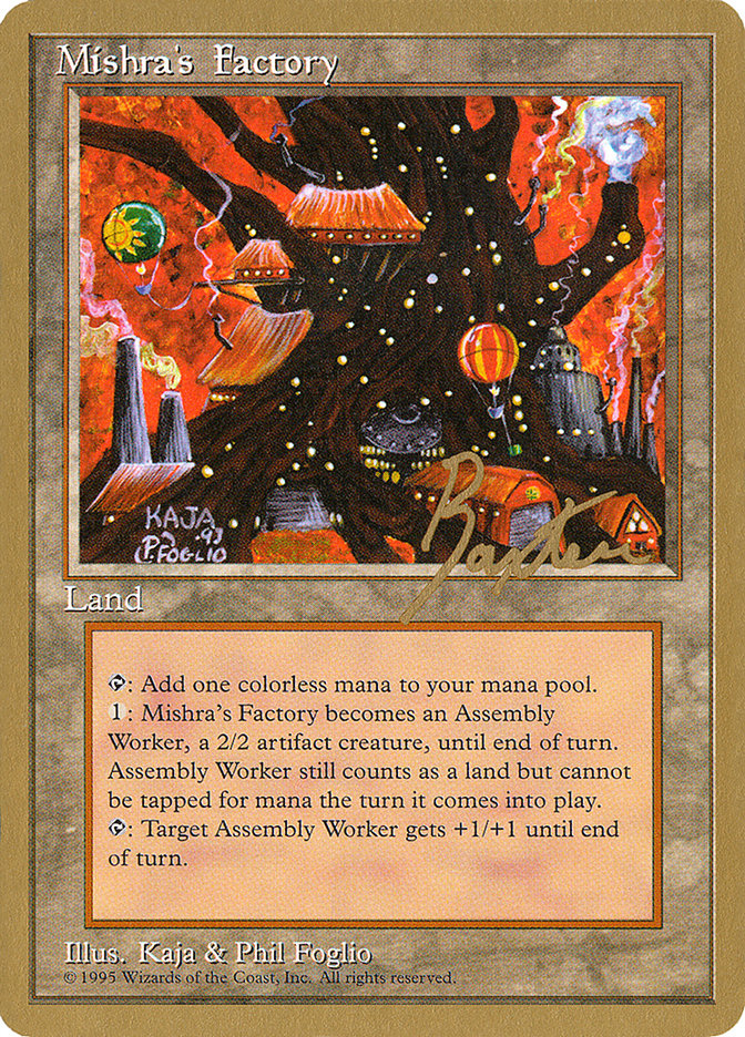 Mishra's Factory (George Baxter) [Pro Tour Collector Set] | Game Master's Emporium (The New GME)