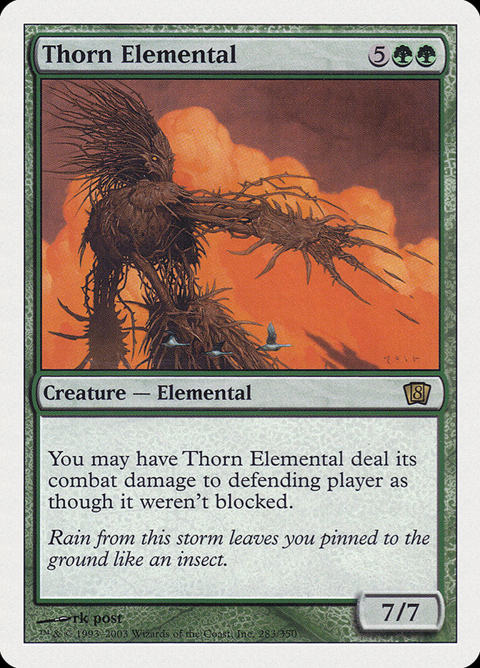 Thorn Elemental [Eighth Edition] | Game Master's Emporium (The New GME)