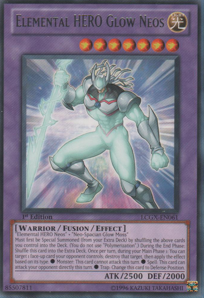 Elemental HERO Glow Neos [LCGX-EN061] Rare | Game Master's Emporium (The New GME)