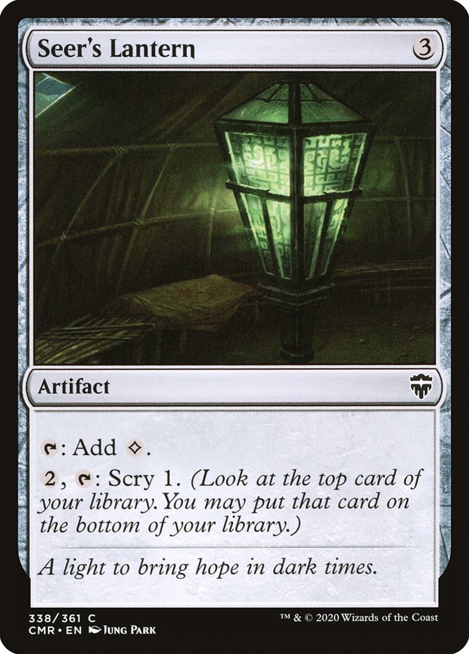 Seer's Lantern [Commander Legends] | Game Master's Emporium (The New GME)