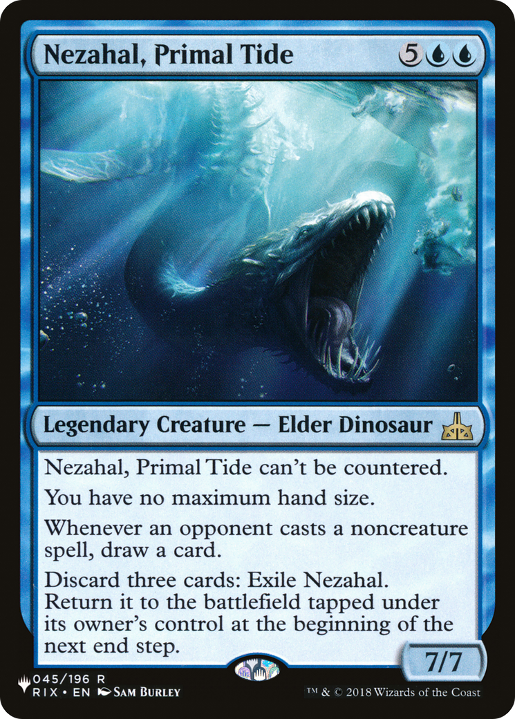Nezahal, Primal Tide [The List] | Game Master's Emporium (The New GME)