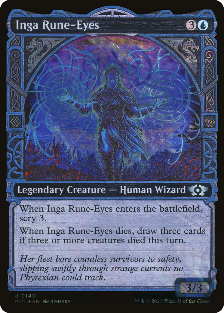 Inga Rune-Eyes (Halo Foil) [Multiverse Legends] | Game Master's Emporium (The New GME)
