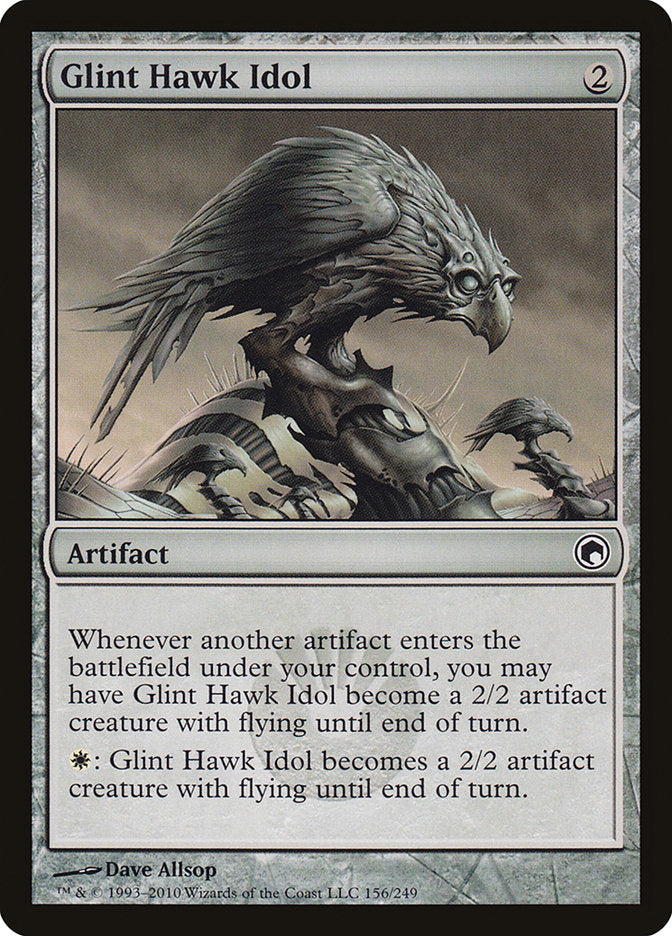 Glint Hawk Idol [Scars of Mirrodin] | Game Master's Emporium (The New GME)