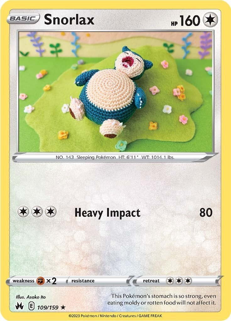 Snorlax (109/159) [Sword & Shield: Crown Zenith] | Game Master's Emporium (The New GME)