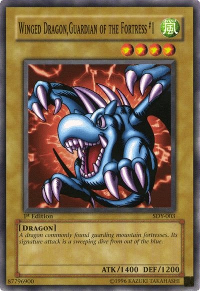 Winged Dragon, Guardian of the Fortress #1 [SDY-003] Common | Game Master's Emporium (The New GME)