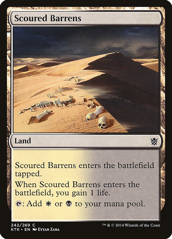 Scoured Barrens [Khans of Tarkir] | Game Master's Emporium (The New GME)