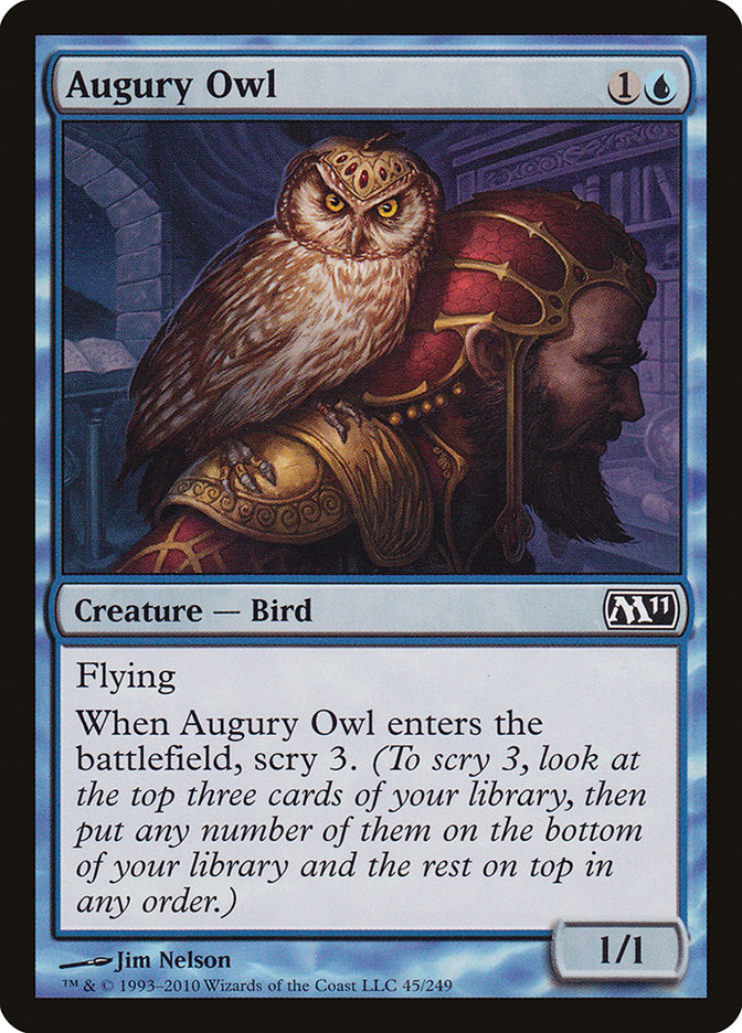 Augury Owl [Magic 2011] | Game Master's Emporium (The New GME)