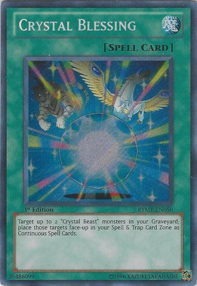 Crystal Blessing [RYMP-EN050] Secret Rare | Game Master's Emporium (The New GME)